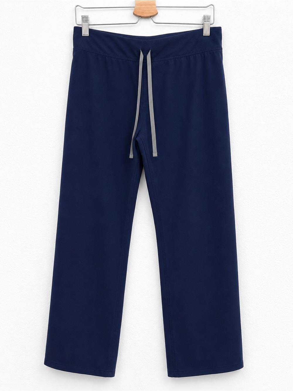 FIGS Navy scrub pants technical Collection Pull-On gray Drawstring wide leg